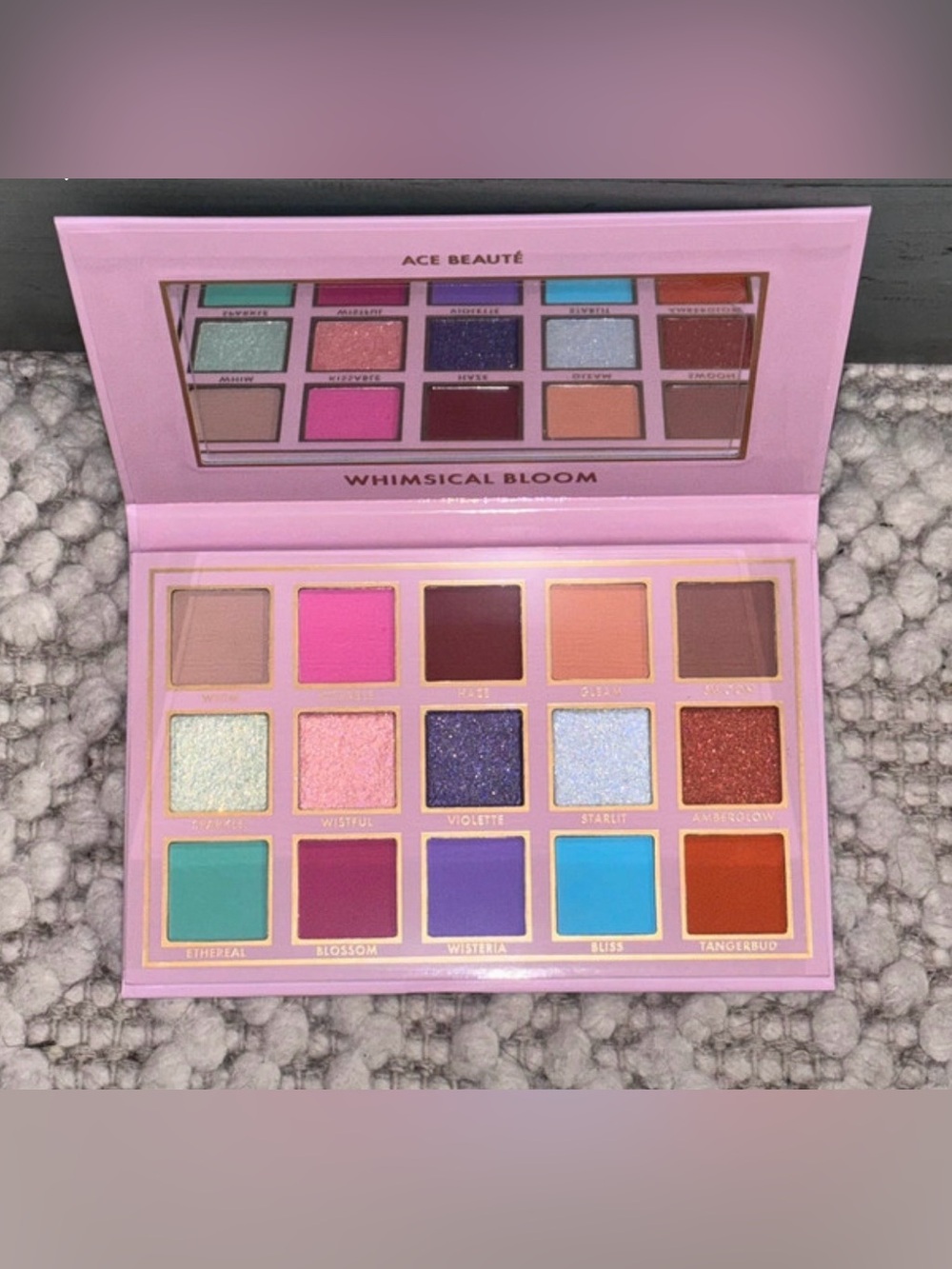 Ace Beauté - NIB Whimsical
Bloom Eyeshadow Palette,